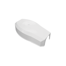 Refacción para 1601/1603 / Tapa plástica para enganche de mástil / Color Blanco