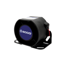 Alarma de reversa vehicular con montaje para superficies, 12-36 Vcc, 112 dBA