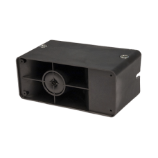 Alarma de reversa vehicular con montaje universal, 12-24 Vcc, 117 dBA