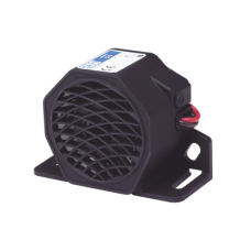 Alarma de reversa vehicular, 12-24 Vcc, 107 dBA