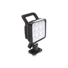Lámpara de trabajo de 9 led, montaje giratorio magnético, 12-24 Vcc, 1300 Lumenes