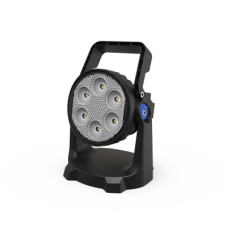 Lámpara de trabajo de mano de 6 LED, con batería recargable y montaje magnético, IP67