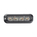 Luz perimetral , 8 LED Ultra Brillantes, Dual Color Ambar / Claro