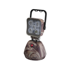 Lámpara de trabajo de mano con batería recargable y montaje magnético