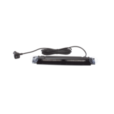 Luz de Visera, 12-24 Vcc con enchufe vehicular, doble cabezal, dual color, ámbar/blanco