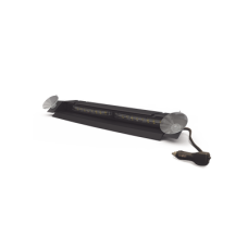 Luz de Visera, 12-24 Vcc con enchufe vehicular, doble cabezal, dual color, rojo/claro