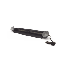 Luz de Visera, 12-24 Vcc con enchufe vehicular, doble cabezal, dual color, rojo/blanco/azul/claro