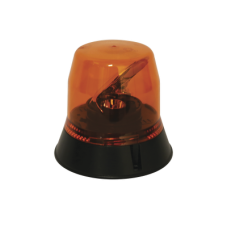 Baliza rotativa LED color ambar SAE Clase I con montaje permanente de 3 tornillos