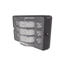 Luz direccional de 3 niveles rojo/claro