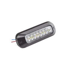 Luz Auxiliar Serie X3744, 8 LEDs Ultra Brillantes, color rojo claro.