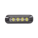 Luz Auxiliar Serie X3744, 8 LEDs Ultra Brillantes, color rojo claro.
