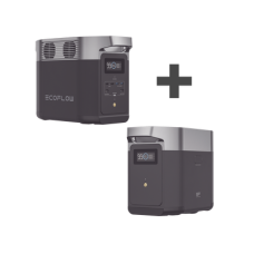 Kit de Estación de Energía Portátil 1024Wh + Batería Externa 1024Wh (2048Wh Totales)