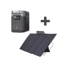 Kit de Estación de Energía Portátil 2048Wh + Panel Solar Flexible 400W