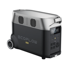 Estación de Energía Portátil DELTA PRO 3600Wh Litio LFP / 5 AC 3600W (7200W Pico) / 2 USB-C 200W / Capacidad para Aumentar Respaldo / Cargador de Coche 10A a 12.6V / Conectividad WiFi y Bluetooth (App) / Carga Solar 1600W Max.