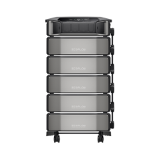 Estación de Energía Delta Pro Ultra 7.2kW para Respaldo Residencial, Incluye Batería de Litio LFP 6kWh (30kWh Totales), Sincronización para Mayor Potencia, Carga Solar Hasta 4000W, Capacidad de Trabajo Online (0ms)