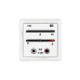 Módulo De Entrada Para Señal De Audio Auxiliar Con Encendido/Apagado Y Regulación De Volume, Color Blanco