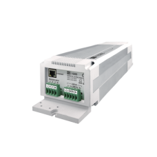 ETAPA DE POTENCIA DE AUDIO IP 2X25W O 1X50W EN FORMATO CARRIL DIN ESTÉREO/MONO