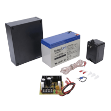Fuente de 12 Vcc 1A / Para Control de Acceso / Con Batería de Respaldo Incluida LK712 /