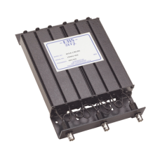 Duplexer Compacto de Rechazo de Banda, 480-512 MHz, 4.6 a 6 MHz Sep. Tx-Rx, 50 Watt, BNC Hembra.