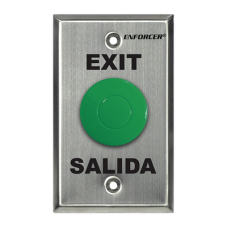 Botón Tipo Hongo / Color Verde / Relevador NO, NC, COM Botón Tipo Hongo / Color Verde / Relevador NO, NC, COM