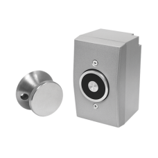 Door Holder / Magnético /  Con Montaje Superficial / 33 LBS / Uso Interior / Sin Magnetismo Residual / 3 Voltajes de Operacion