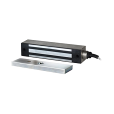 Chapa Magnética 600 Lbs Para Uso en Exterior / IP65 / Con Cordón Armado 91 CM / UL /