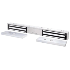 Chapa Magnética Doble 600 Lbs por Lado /  Led de Estado /  Libre de Magnetismo Residual / Sensor de Adherencia / UL