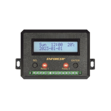 Temporizador Anual / Dos Relevadores / Programable / Pantalla LCD Temporizador Anual / Dos Relevadores / Programable / Pantalla LCD