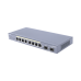 Switch PoE Administrable de 8 puertos Gigabit 802.3 af de 61.6 W y Controlador para 50 Puntos de Acceso Serie Neutron/EnTurbo.