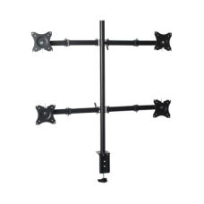 Montaje de Escritorio articulado para 4 monitores de 13 a 27