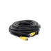 Cable extensor con conector tipo aviación de 15m solo para soluciones de videovigilancia móvil XMR