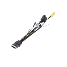Cable adaptador / posibilita la inclusión de un canal IP, incorpora salida de video conector tipo aviación 4 pines y datos RS485 / compatible con modelo XMR406NAHD