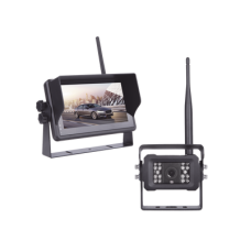 Sistema Profesional Inalámbrico de Cámara de Reversa Infrarroja y Monitor Touch de 7 Sistema Profesional Inalámbrico de Cámara de Reversa Infrarroja y Monitor Touch de 7