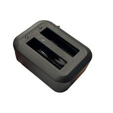 Base de Carga Dual para Baterías de Bodycam| Compatible con XMRX5V2| Diseño Compacto | Carga Rápida Dual |  Indicadores de Estado| Material ABS | No incluye Bateria.