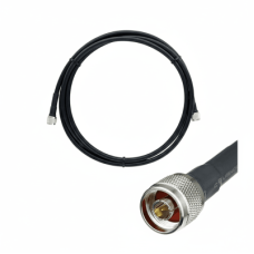 Jumper Coaxial con Cable Epcom405 | Conector N Macho en los Extremos | 9 Metros (29.53 Pies) de Longitud. Jumper Coaxial con Cable Epcom405 | Conector N Macho en los Extremos | 9 Metros (29.53 Pies) de Longitud.