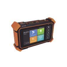 Probador de Vídeo de muñeca / Soporta ONVIF, 8K, H.264 y H.265 / TVI de 8 MP, CVI de 8 MP, y  AHD de 8 MP / Salida de energía  DC12V 3A, 48V PoE 25.5W / Admite RS485 / Prueba de audio TVI 5.0 / Prueba de cable UTP, RJ45 TDR