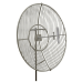 Antena Parabólica de Rejilla | 824-894 MHz | 21 dBi de Ganancia | Cubre muy bien la Banda 5 (850 MHz) Celular. Antena Donadora que se utiliza para los amplificadores de señal celular para cubrir comunidades alejadas.