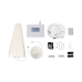 Kit Amplificador de Señal Celular DOBLE banda de frecuencia / Mejora las llamadas convencionales / Soporta los datos de las tecnologías 2G y 3G de TELCEL, AT&T y MOVISTAR / Cubre hasta 600 m².