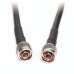 Jumper Coaxial con Cable Epcom405 | Conector N Macho en los Extremos | 18 Metros (59.06 Pies) de Longitud.