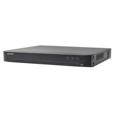 DVR 8 Megapixel / 8 Canales 4K TURBOHD + 8 Canales IP / 1 Bahía de Disco Duro / 4 Canales de Audio / 8 Entradas de alarma / Vídeoanálisis