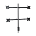 Montaje de Escritorio articulado para 4 monitores de 13 a 27