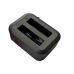 Base de Carga Dual para Baterías de Bodycam| Compatible con XMRX5V2| Diseño Compacto | Carga Rápida Dual |  Indicadores de Estado| Material ABS | No incluye Bateria.