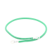 Jumper para Puesta a Tierra con Cable 8 AWG con Conectores de Ojo de 50 cm.
