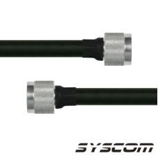 Cable RF400, con conductores N Macho en ambos extremos.