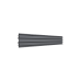 Accesorio_ Riel de Aluminio con Longitud 1000 mm |  Incluye Tapas laterales  | Compatible con estructura para Videowall | Diseño Modular