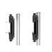 Accesorio_ Riel de Aluminio con longitud de  2380mm| Compatible con estructura para Videowall |  Diseño Modular |  Incluye Tapas de Riel