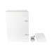 Gabinete para instalación de 2 Baterías PL110D12, Fabricado en Lámina Galvanizada, Accesorios para piso o poste (No incluidos)
