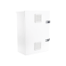 Gabinete para instalación de 2 Baterías PL110D12, Fabricado en Lámina Galvanizada, Accesorios para piso o poste (No incluidos)