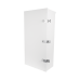 Gabinete para instalación de 3 Baterías PL110D12, Fabricado en Lámina Galvanizada, Accesorios para piso o poste (No incluidos)