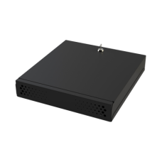 Gabinete Metálico de Seguridad para DVR/NVR, Ancho 396 mm x 78 mm de Alto x 